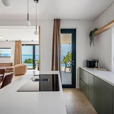 Stylish Olea With Heated Pool And Panoramic Sea Views *