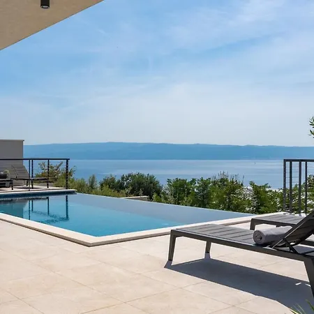 Stylish Olea With Heated Pool And Panoramic Sea Views