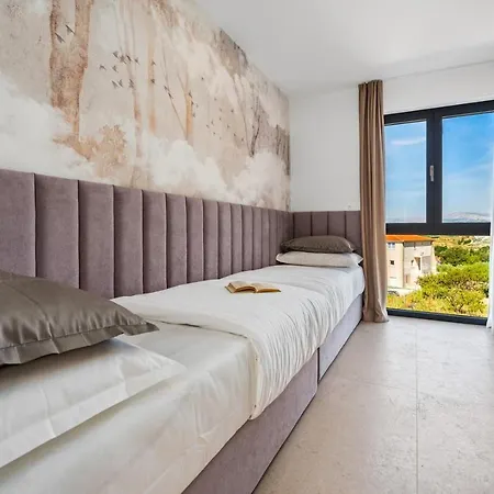 Stylish Olea With Heated Pool And Panoramic Sea Views Villa